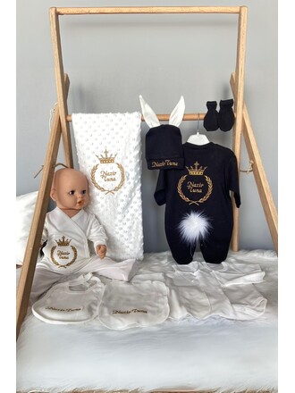 10’lu Hastane Çıkış Seti Beş Taçlı Çelenk