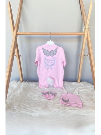 3’lü Hastane Çıkış Seti Kanat Çelenk