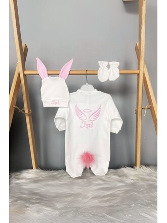 Hastane Çıkış Seti 3’lü Melek Taclı