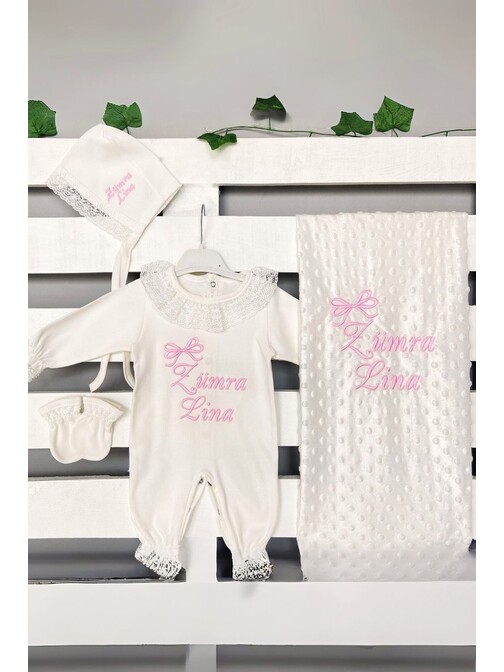 4’lu Hastane Çıkış seti Kelebek Fiyonk