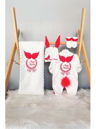 Hastane Çıkış Seti 4’lü Çelenk Kanatlı