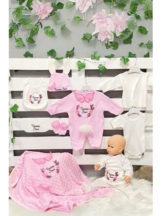 Kanatlı Altıgen Modelli 10’lu Hastane Çıkış seti