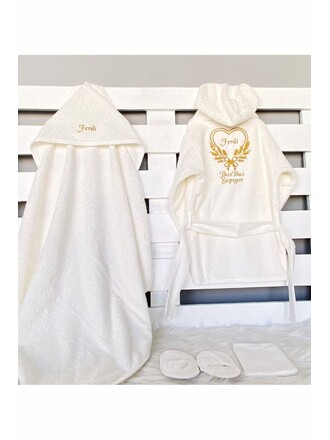 Hastane Çıkış Seti Bornoz  (0-3YAŞ)