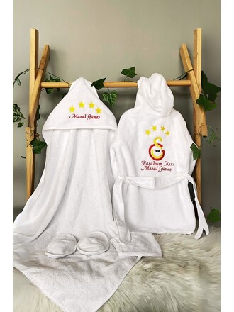 Tarafar (GS) Hastane Çıkış Seti Bornoz  (0-3YAŞ)