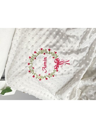 Kır Çiçekli Modelli Battaniye