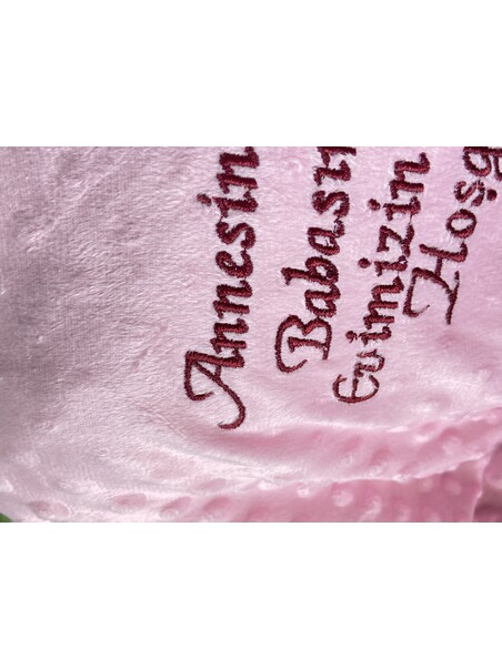 Özel Yazı Battaniye