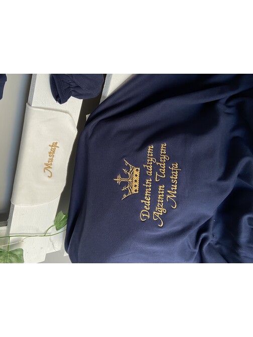 10’lu Hastane Çıkış Seti Beş Taçlı Gold Model