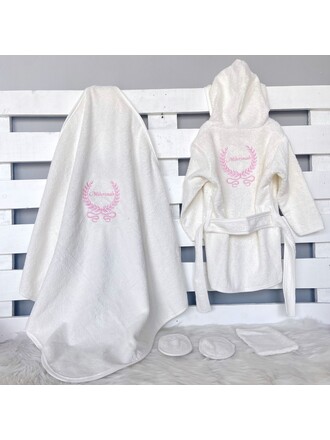 Hastane Çıkışı Bornoz Seti  (0-3YAŞ)