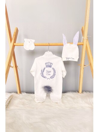 Hastane Çıkış Seti 3’lü Dolgu Taç Burçak Model