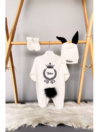 Hastane Çıkış Seti Beş Taçlı 3'lü