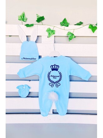 Hastane Çıkış Seti 3'lü Dolgulu Kral Taçlı