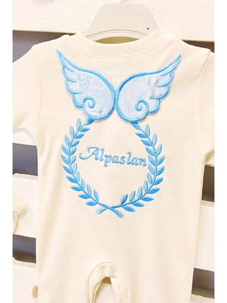 Hastane Çıkış Seti 3'lü Kanatlı Çelenk Model