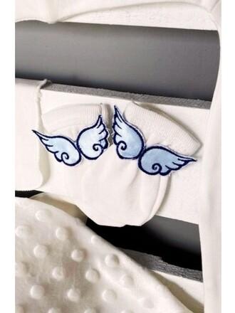 Hastane Çıkış Seti 3’lü Kanatlı Çelenk Model 2