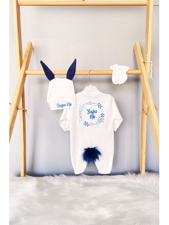 Hastane Çıkış Seti Kar Tanesi Modelli 3’lü