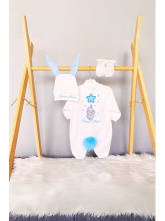 Hastane Çıkış Seti 3'lü Fil Yıldızlı