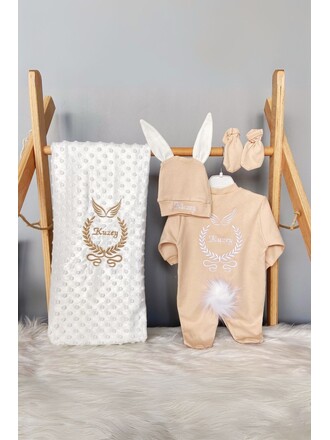 Hastane Çıkış Seti 4’lü Melek Taçlı