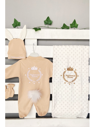 Hastane Çıkış Seti 4’lü  Beş Toplu Yıldızlı