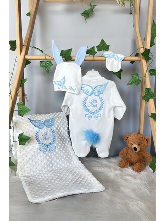 Hastane Çıkış Seti 4’lü  Beş Taç Kanatlı