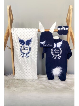 Hastane Çıkış Seti 4’lü Tacı Kanat Çelenk