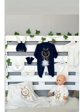 10’lu Hastane Çıkış Seti Melek Taçlı