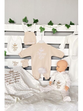 10’lu Hastane Çıkış Seti İtalik Yazılı