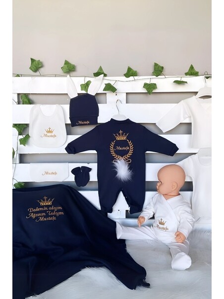 10’lu Hastane Çıkış Seti Beş Taçlı Gold Model