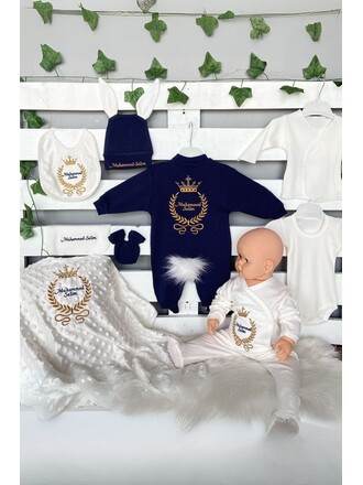 10’lu Hastane Çıkış Seti Beş Taçlı Gold Model